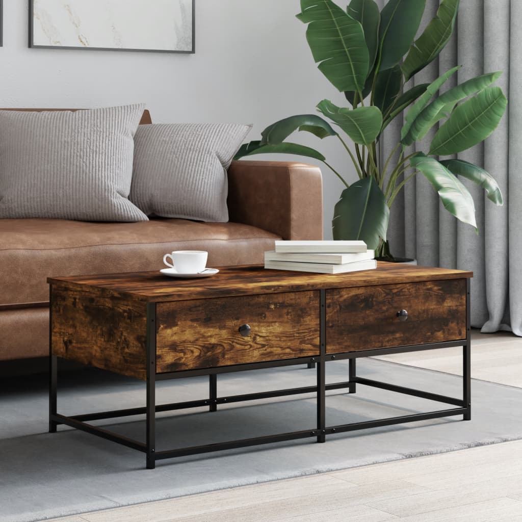 Coffee Table 51X51X40 Cm Engineered Wood