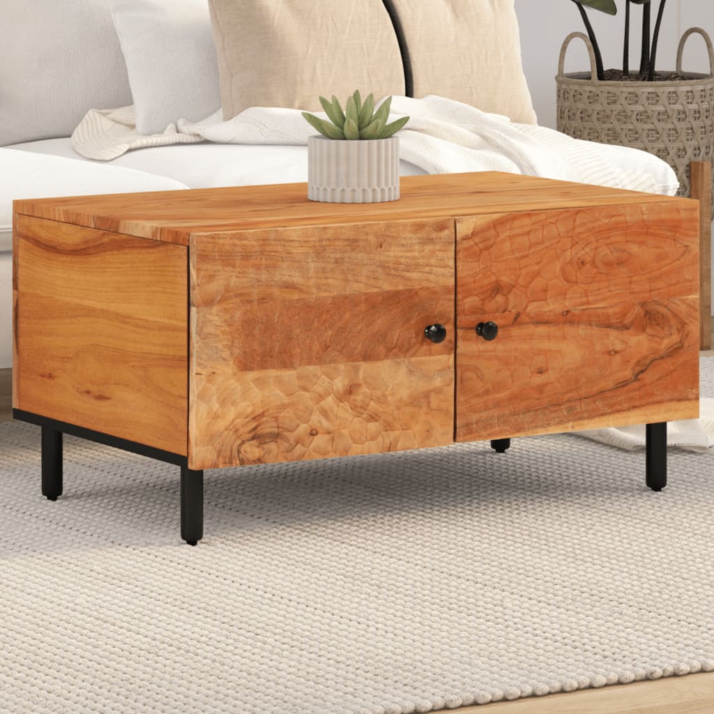 Coffee Table 80X50X40 Cm Solid Wood Mango