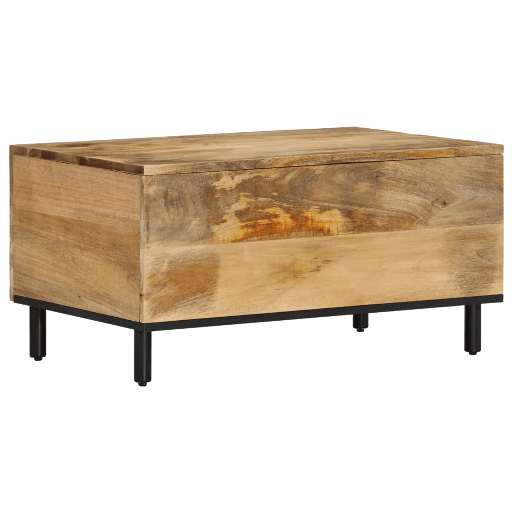 Coffee Table 80X50X40 Cm Solid Wood Mango