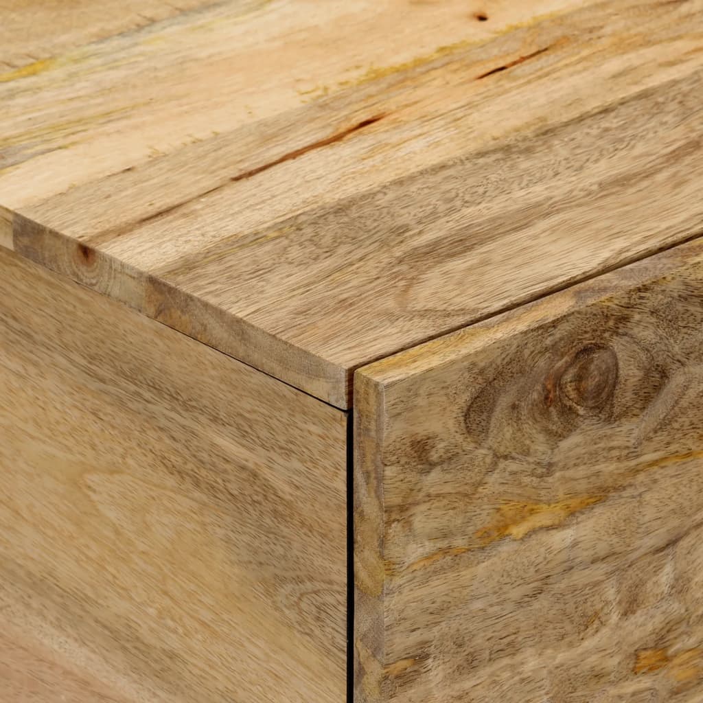 Coffee Table 80X50X40 Cm Solid Wood Mango