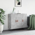 Sideboard 90X34X80 Cm Engineered Wood