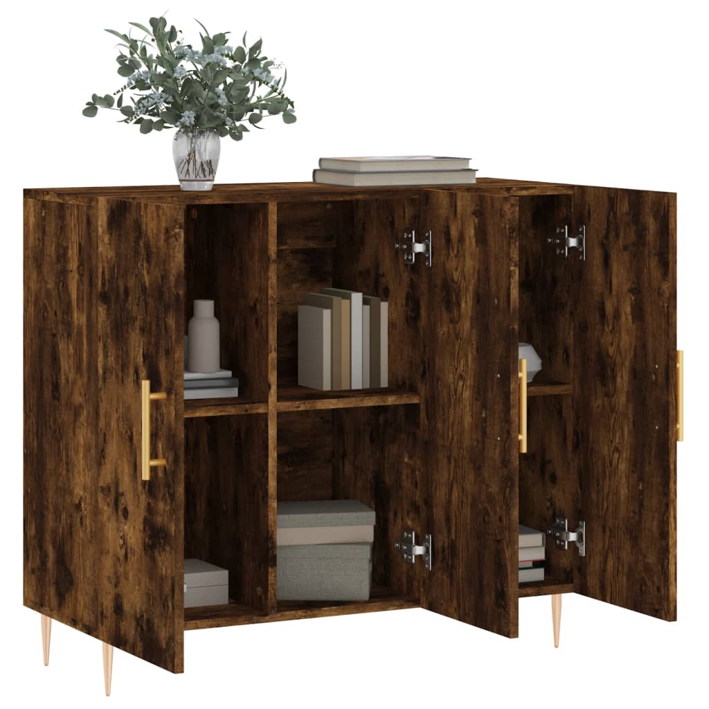 Sideboard 90X34X80 Cm Engineered Wood
