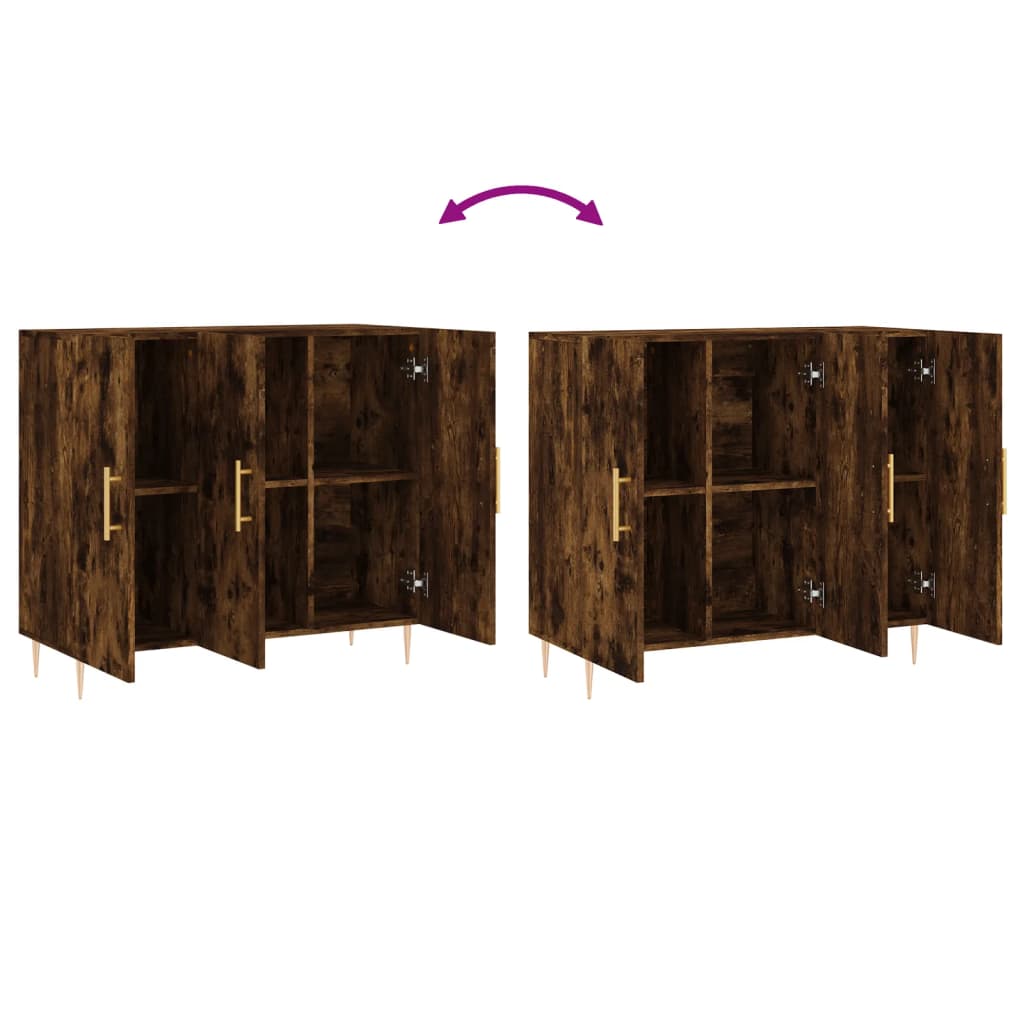 Sideboard 90X34X80 Cm Engineered Wood