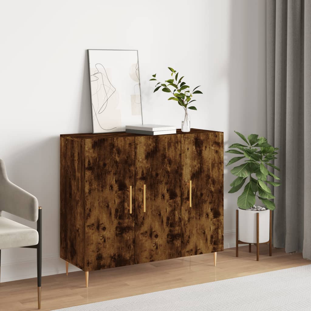 Sideboard 90X34X80 Cm Engineered Wood