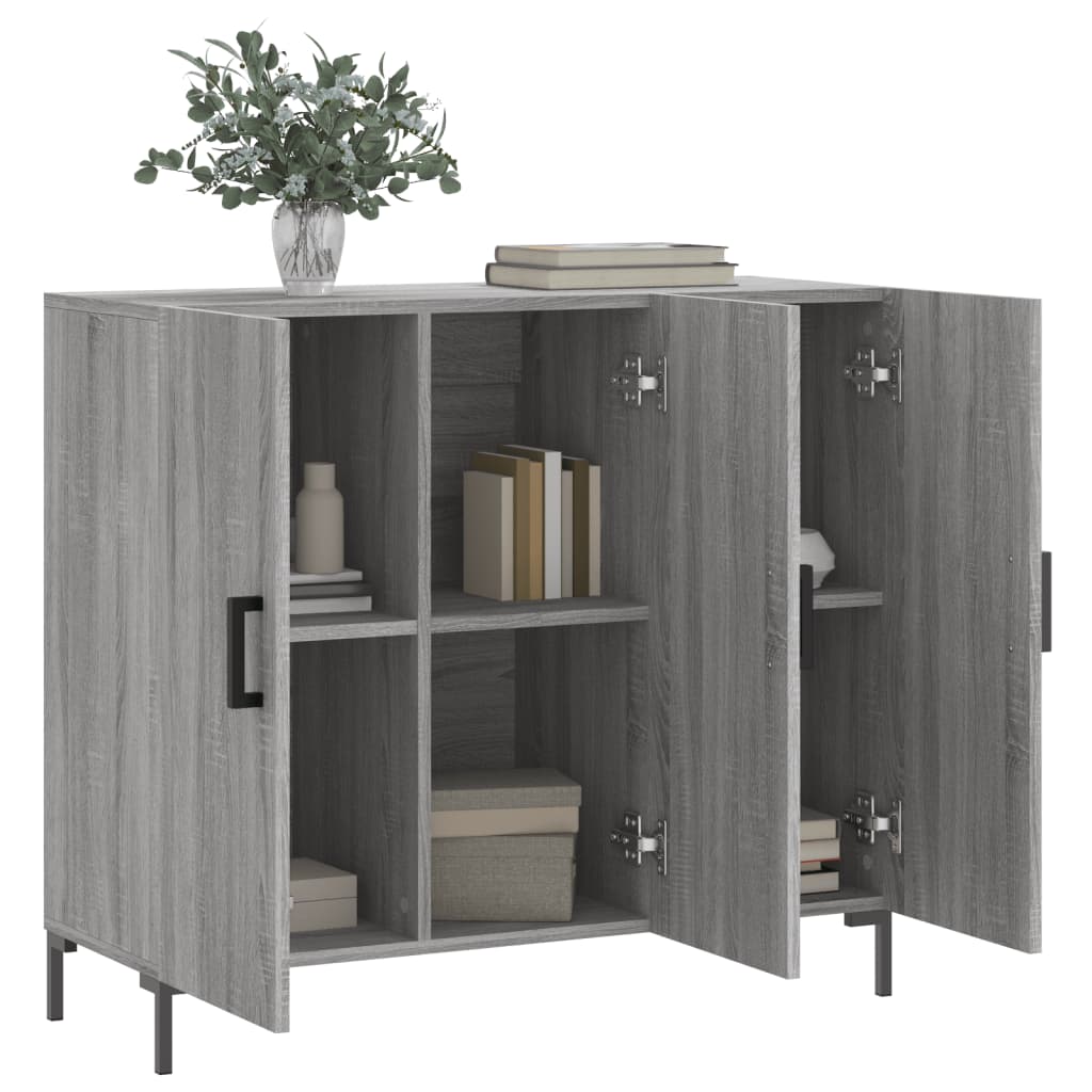 Sideboard 90X34X80 Cm Engineered Wood