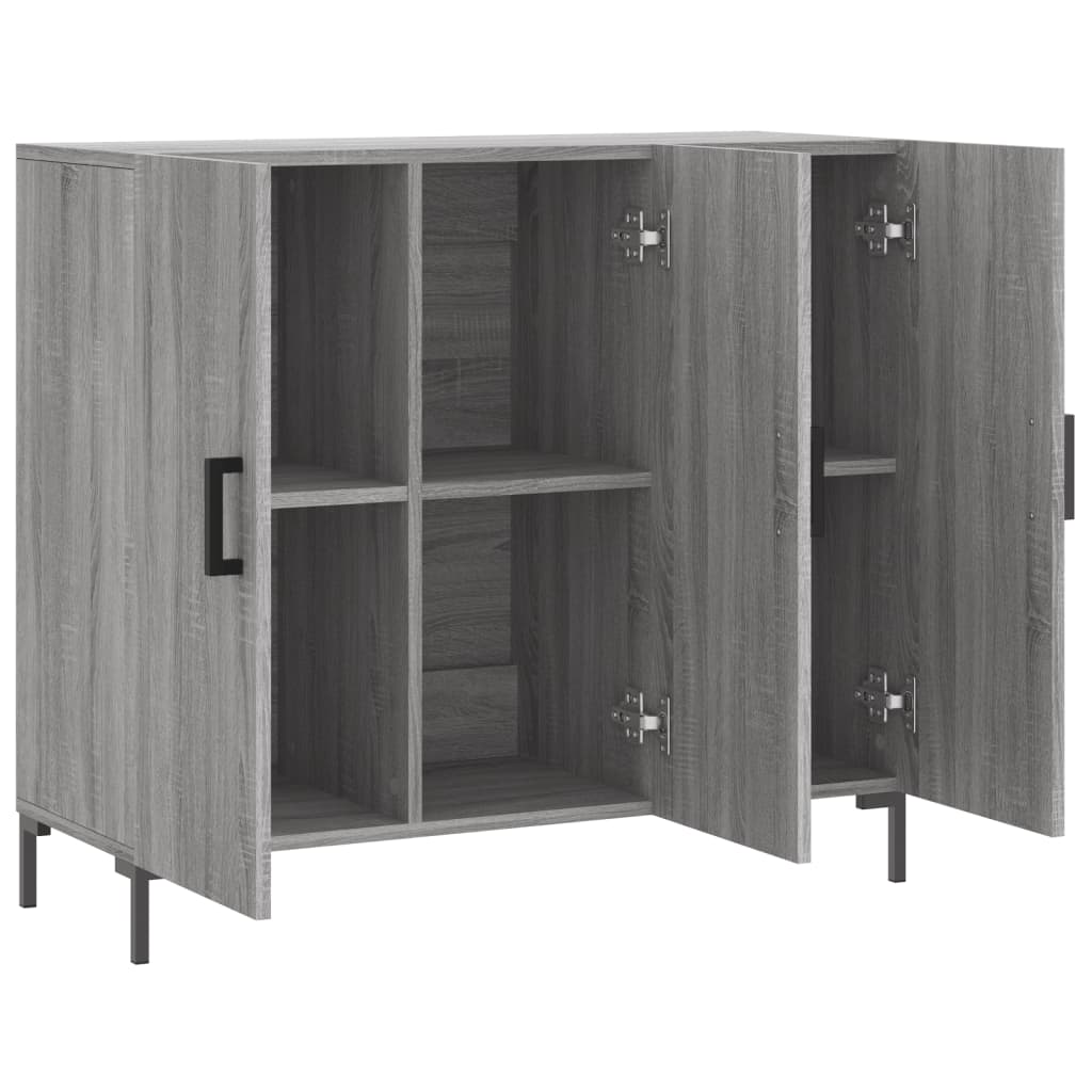 Sideboard 90X34X80 Cm Engineered Wood