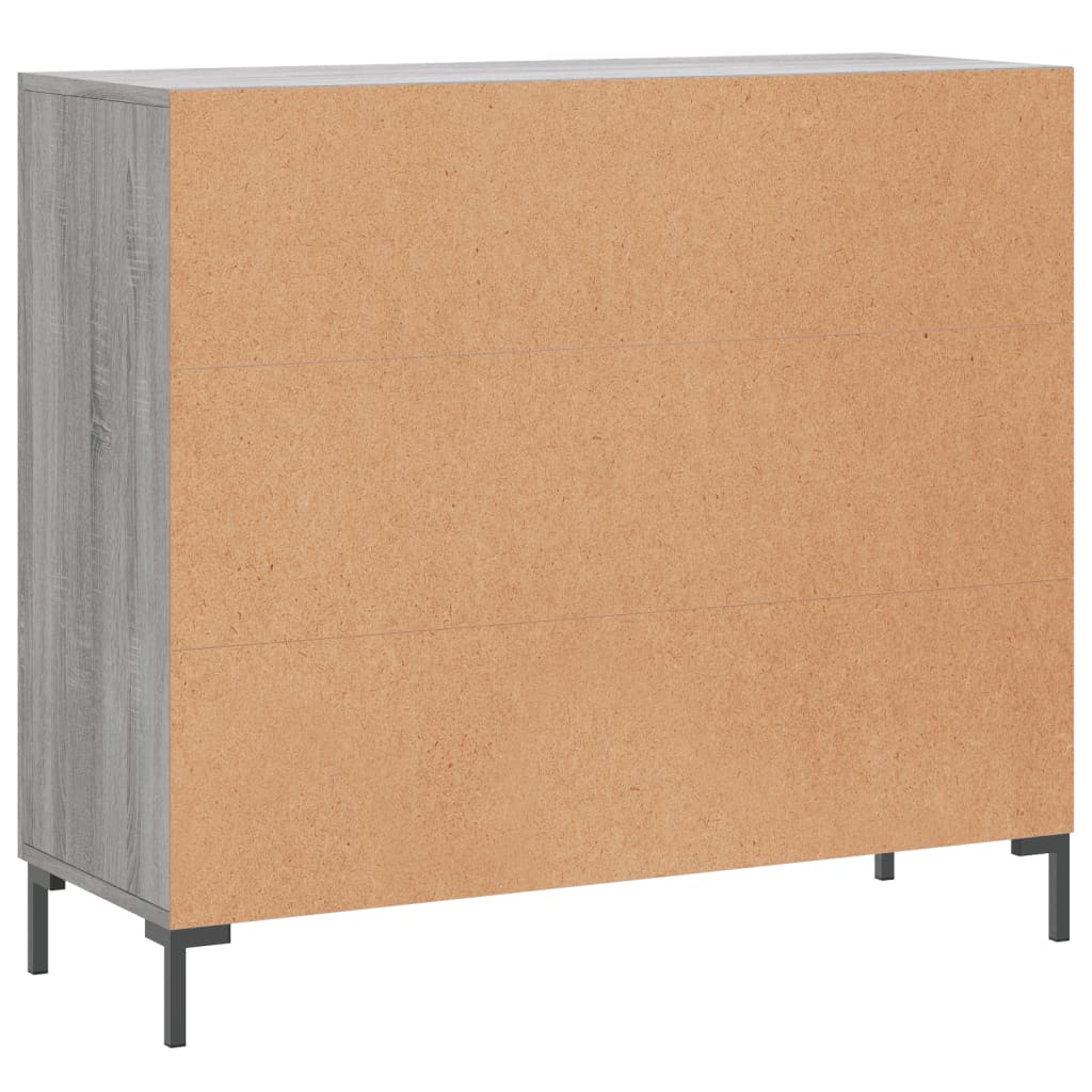 Sideboard 90X34X80 Cm Engineered Wood