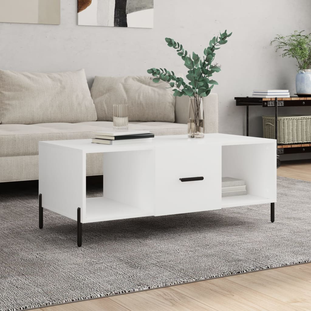 Coffee Table 102X50X40 Cm Engineered Wood
