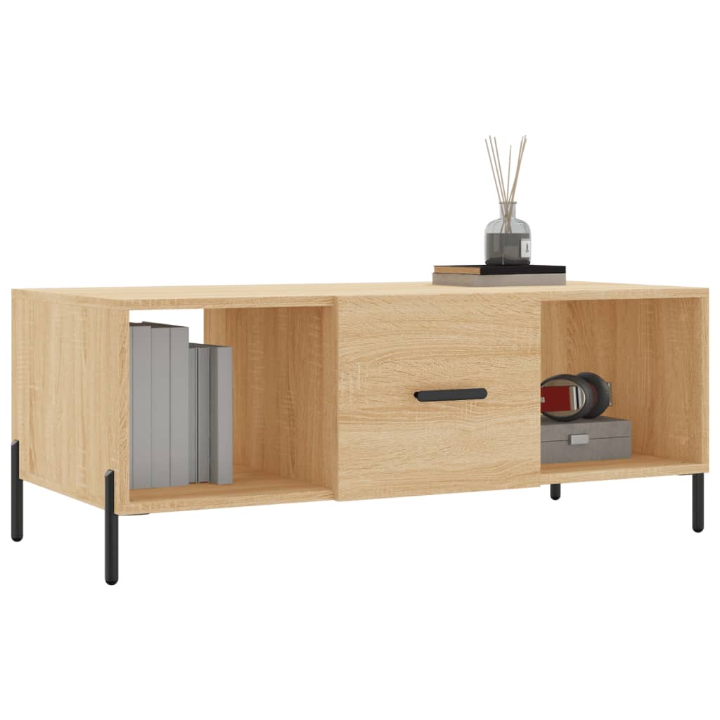 Coffee Table 102X50X40 Cm Engineered Wood