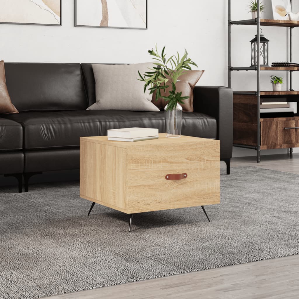 Coffee Tables 2 Pcs 50X50X40 Cm Engineered Wood