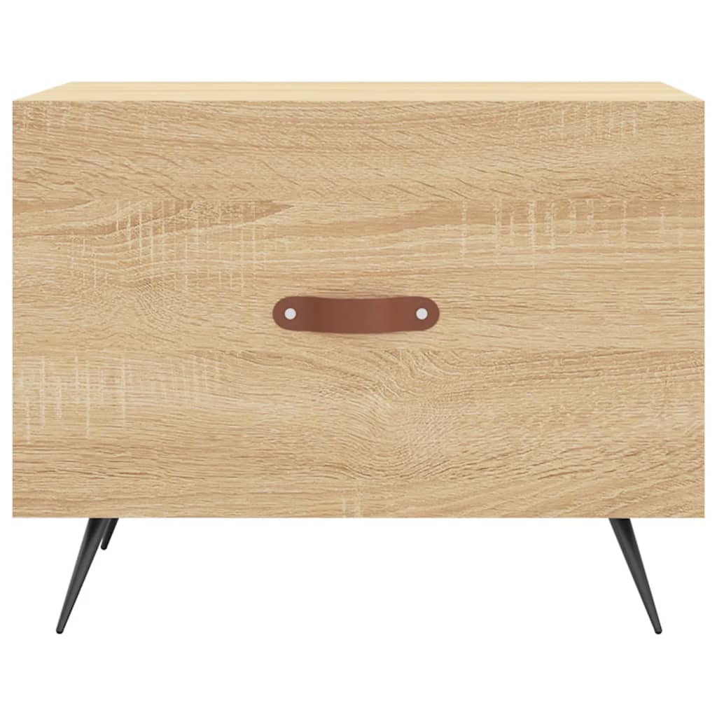 Coffee Tables 2 Pcs 50X50X40 Cm Engineered Wood