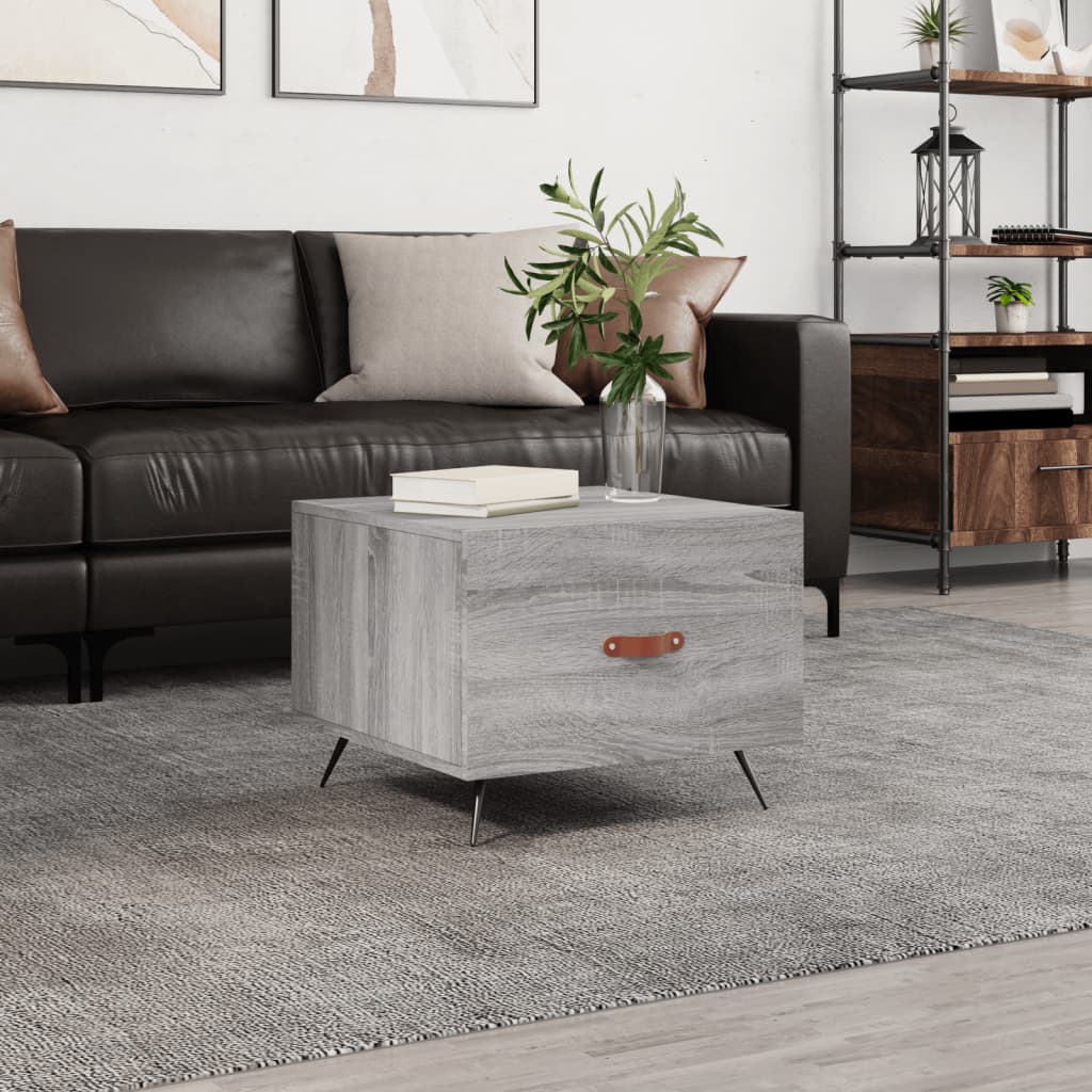 Coffee Tables 2 Pcs 50X50X40 Cm Engineered Wood