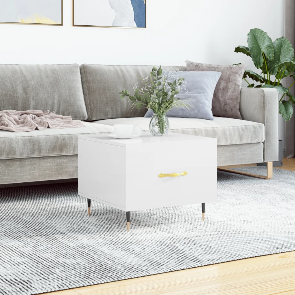 Coffee Tables 2 Pcs 50X50X40 Cm Engineered Wood