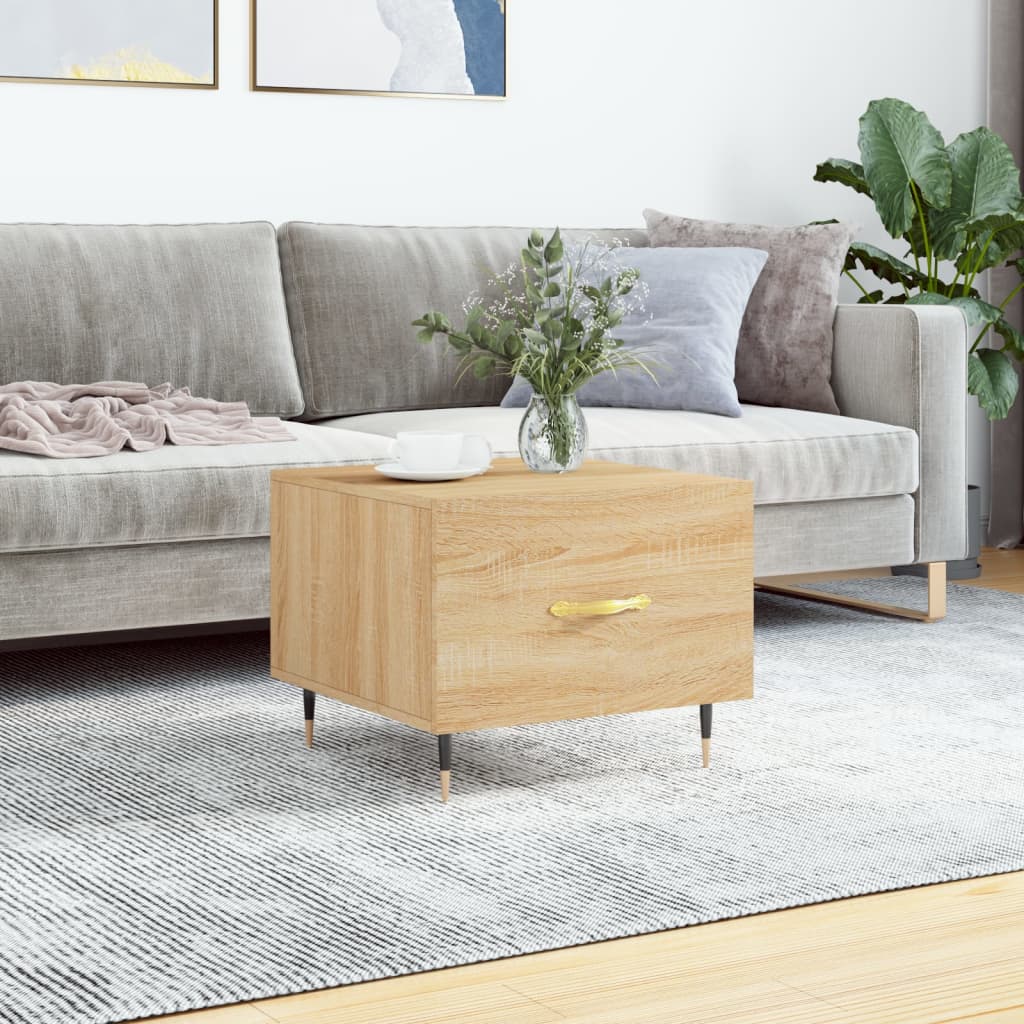 Coffee Tables 2 Pcs 50X50X40 Cm Engineered Wood