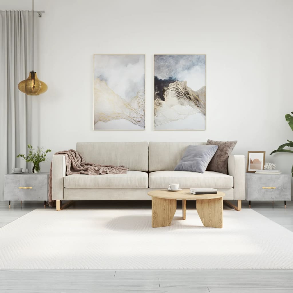 Coffee Tables 2 Pcs 50X50X40 Cm Engineered Wood