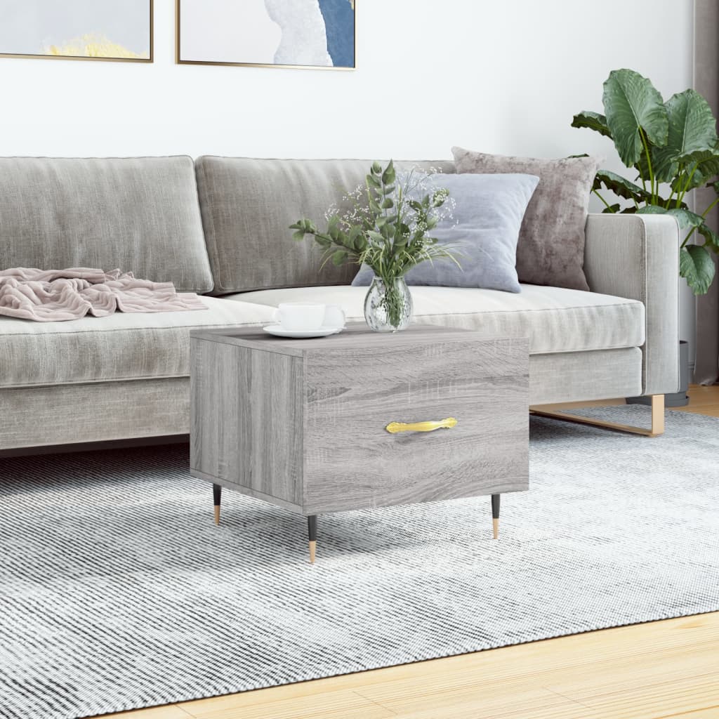 Coffee Tables 2 Pcs 50X50X40 Cm Engineered Wood