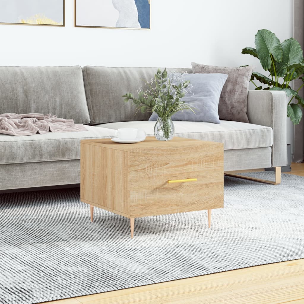 Coffee Table 50X50X40 Cm Engineered Wood