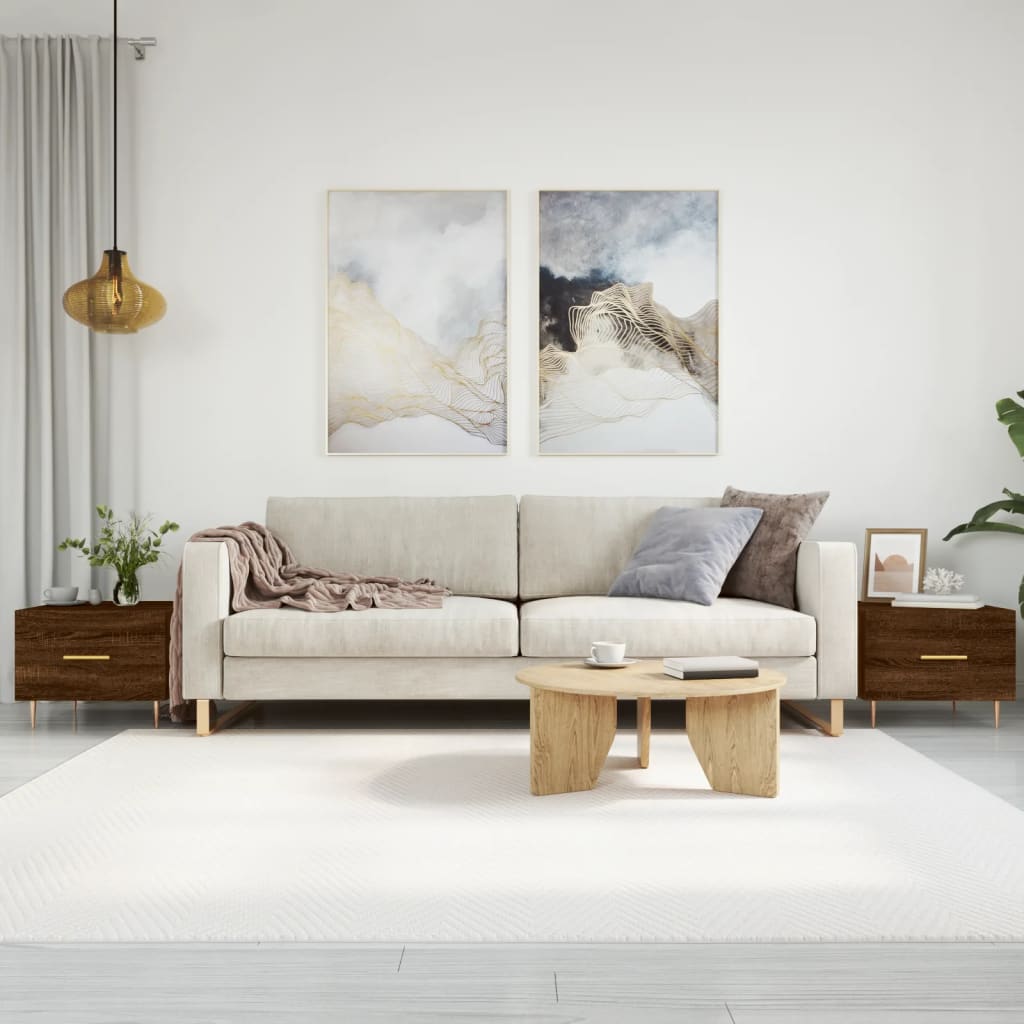 Coffee Table 50X50X40 Cm Engineered Wood