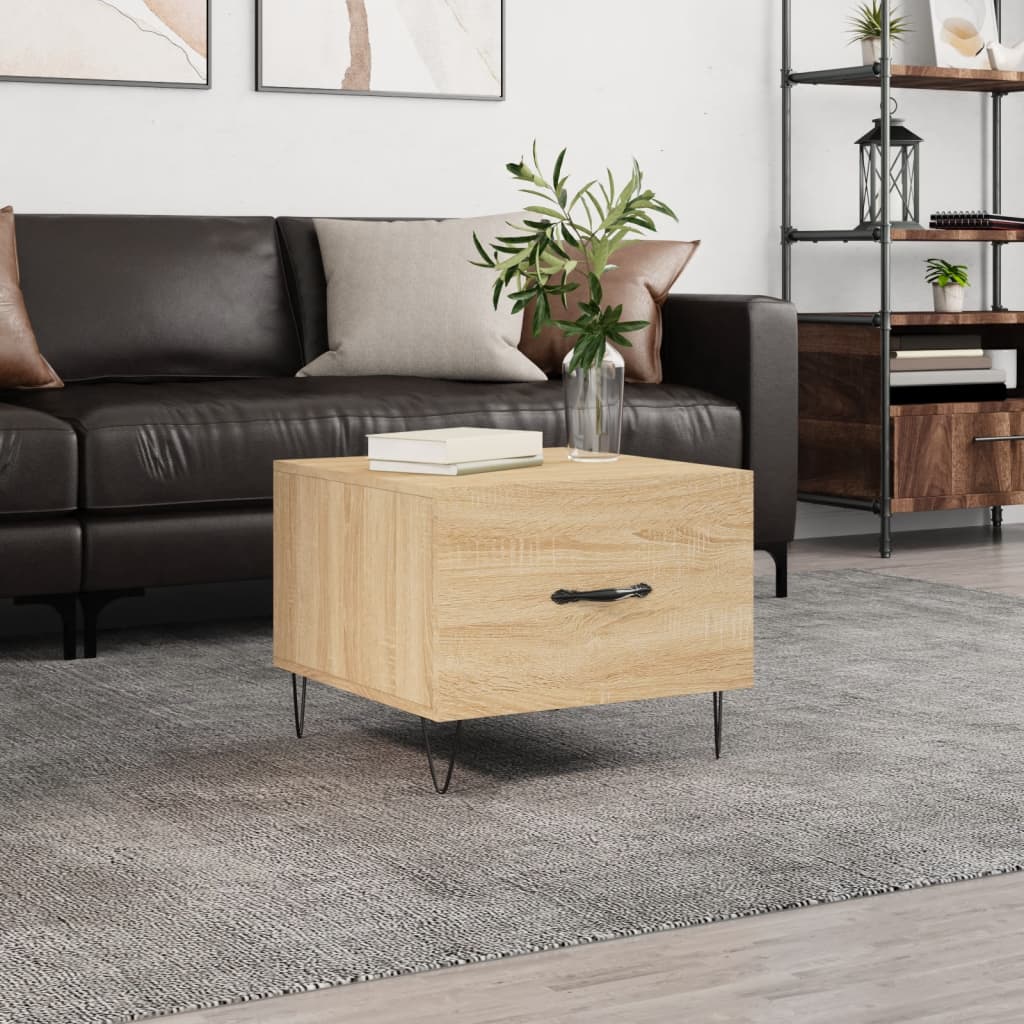 Coffee Tables 2 Pcs 50X50X40 Cm Engineered Wood