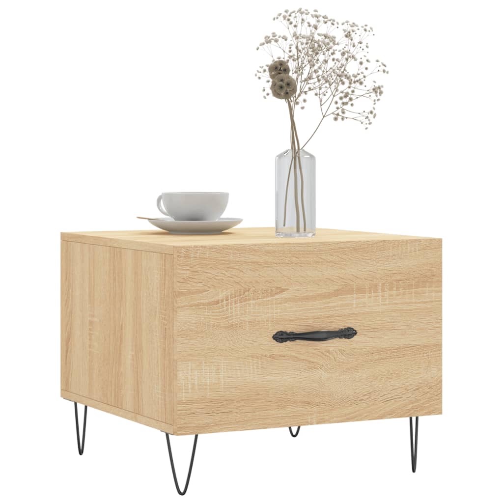 Coffee Tables 2 Pcs 50X50X40 Cm Engineered Wood
