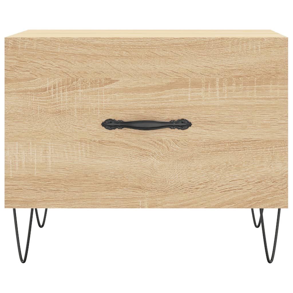 Coffee Tables 2 Pcs 50X50X40 Cm Engineered Wood