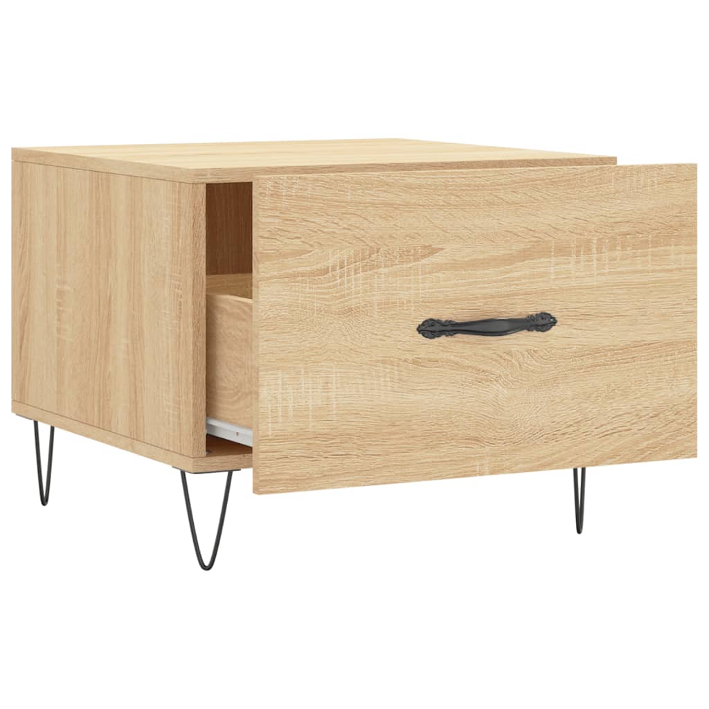 Coffee Tables 2 Pcs 50X50X40 Cm Engineered Wood