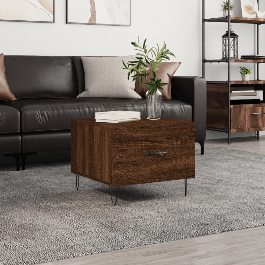 Coffee Tables 2 Pcs 50X50X40 Cm Engineered Wood