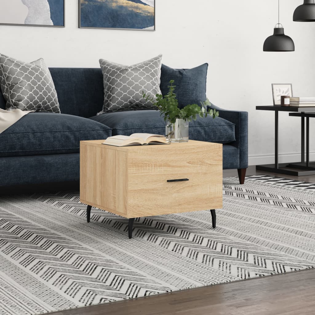 Coffee Tables 2 Pcs 50X50X40 Cm Engineered Wood