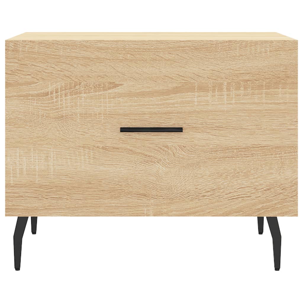 Coffee Tables 2 Pcs 50X50X40 Cm Engineered Wood