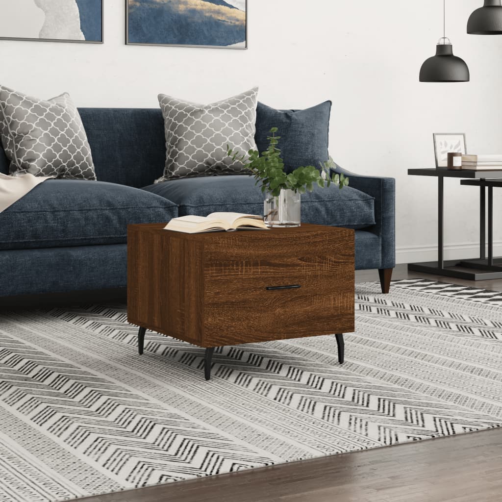 Coffee Tables 2 Pcs 50X50X40 Cm Engineered Wood