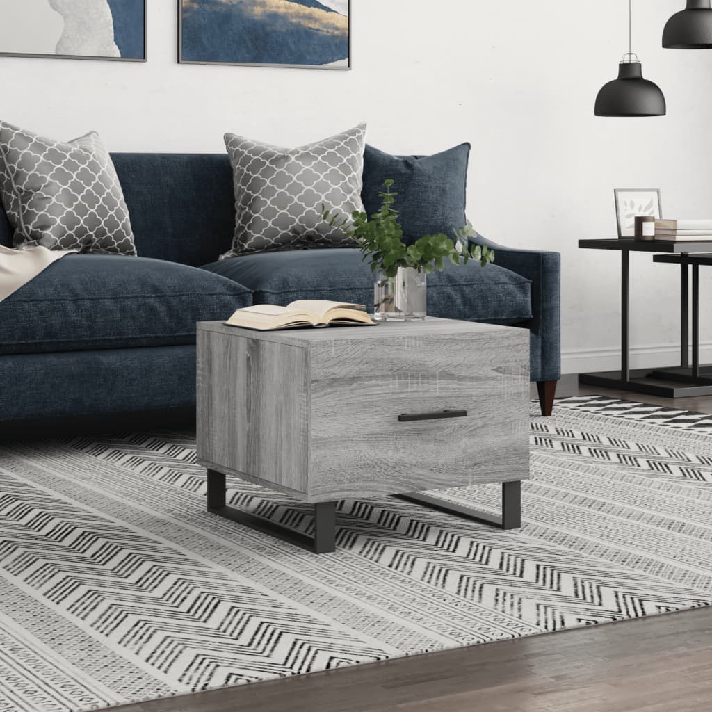 Coffee Tables 2 Pcs 50X50X40 Cm Engineered Wood
