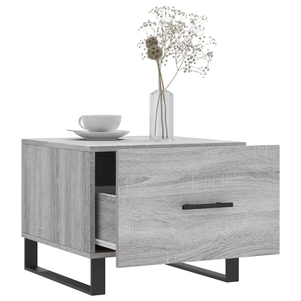 Coffee Tables 2 Pcs 50X50X40 Cm Engineered Wood