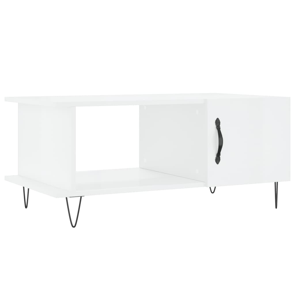 Coffee Table 90X50X40 Cm Engineered Wood Sonoma Oak Grey Sonoma Smoked Oak Iron