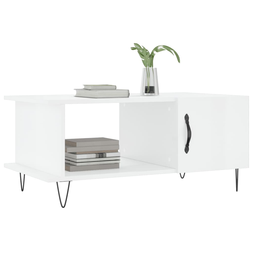 Coffee Table 90X50X40 Cm Engineered Wood Sonoma Oak Grey Sonoma Smoked Oak Iron