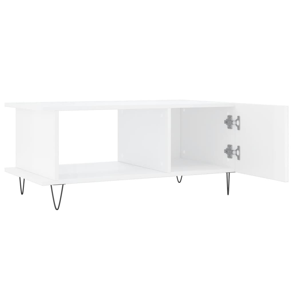 Coffee Table 90X50X40 Cm Engineered Wood Sonoma Oak Grey Sonoma Smoked Oak Iron