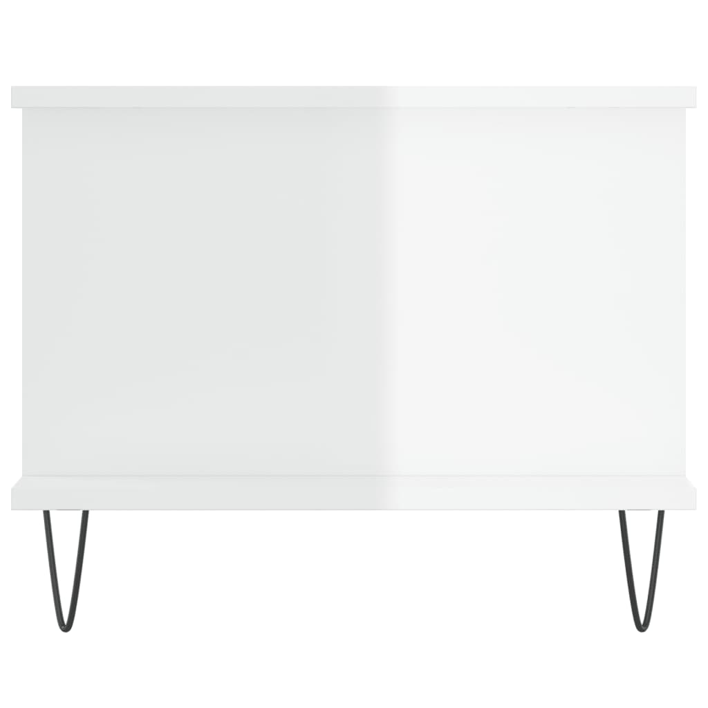 Coffee Table 90X50X40 Cm Engineered Wood Sonoma Oak Grey Sonoma Smoked Oak Iron
