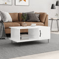 Coffee Table 90X50X40 Cm Engineered Wood Sonoma Oak Grey Sonoma Smoked Oak Iron