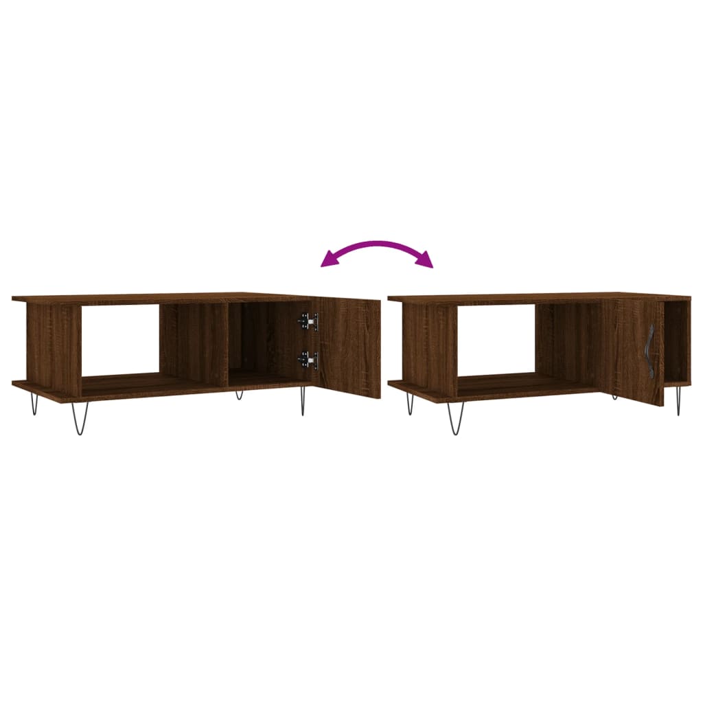 Coffee Table 90X50X40 Cm Engineered Wood