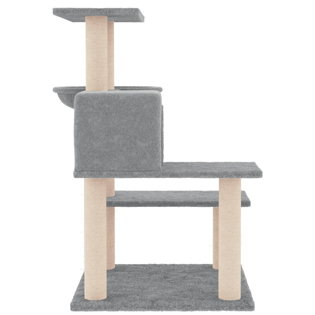 Cat Tree With Sisal Scratching Posts 82.5 Cm