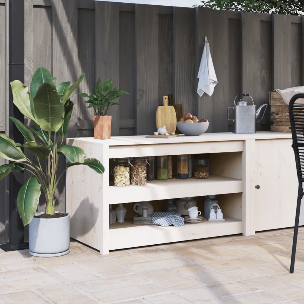 Outdoor Kitchen Cabinet Meppel Solid Wood Douglas
