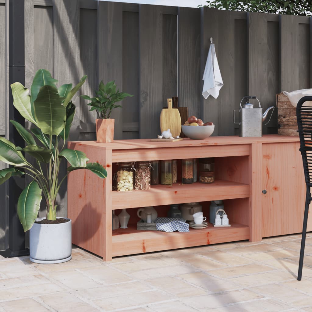Outdoor Kitchen Cabinet Meppel Solid Wood Douglas