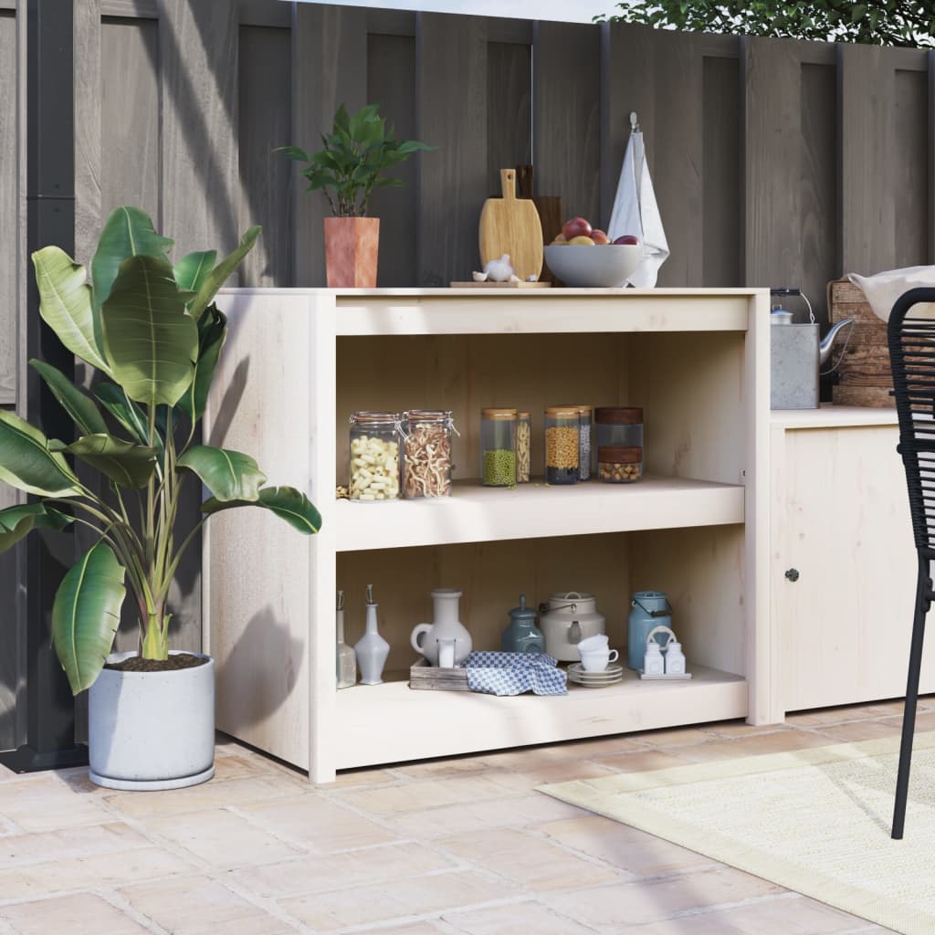 Outdoor Kitchen Cabinet Meppel Solid Wood Douglas