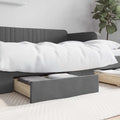 Bed Storage Drawers 2 Pcs Engineered Wood And