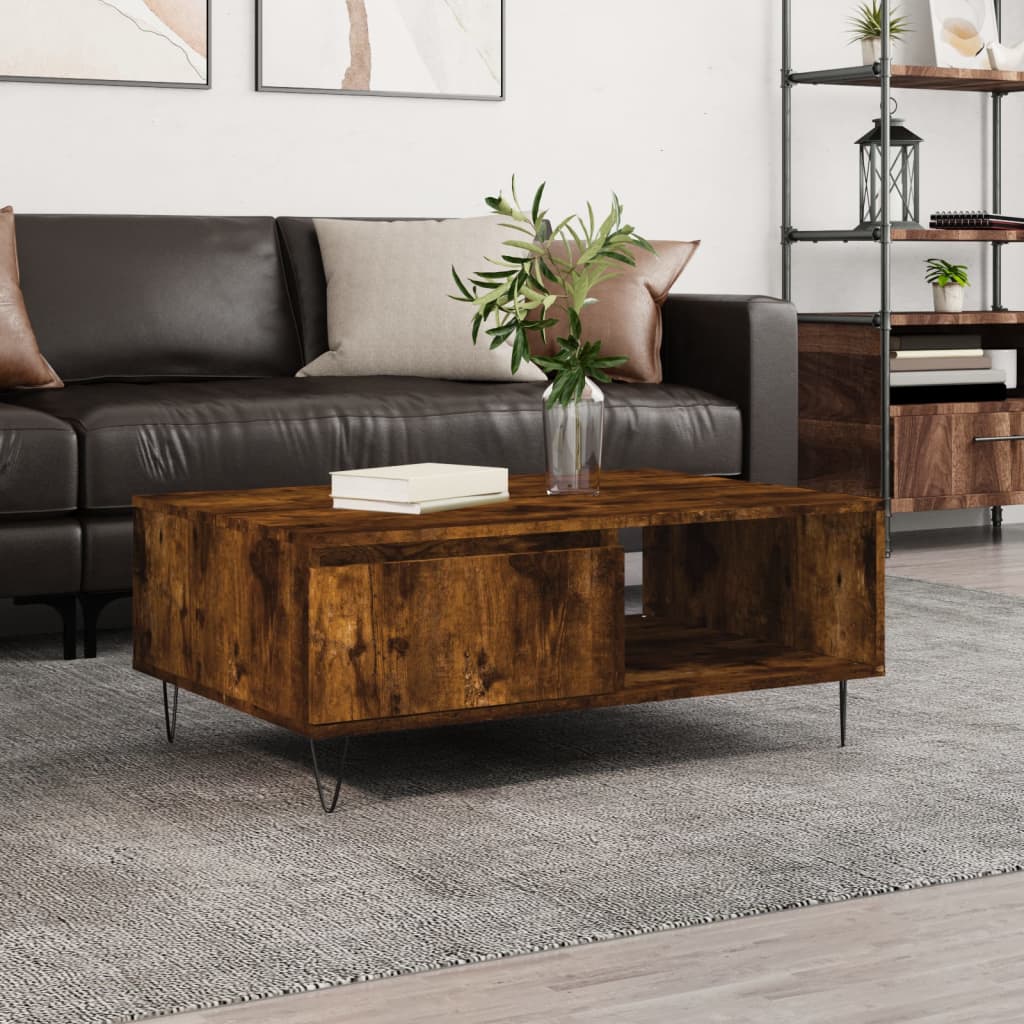 Coffee Table 90X60X35 Cm Engineered Wood