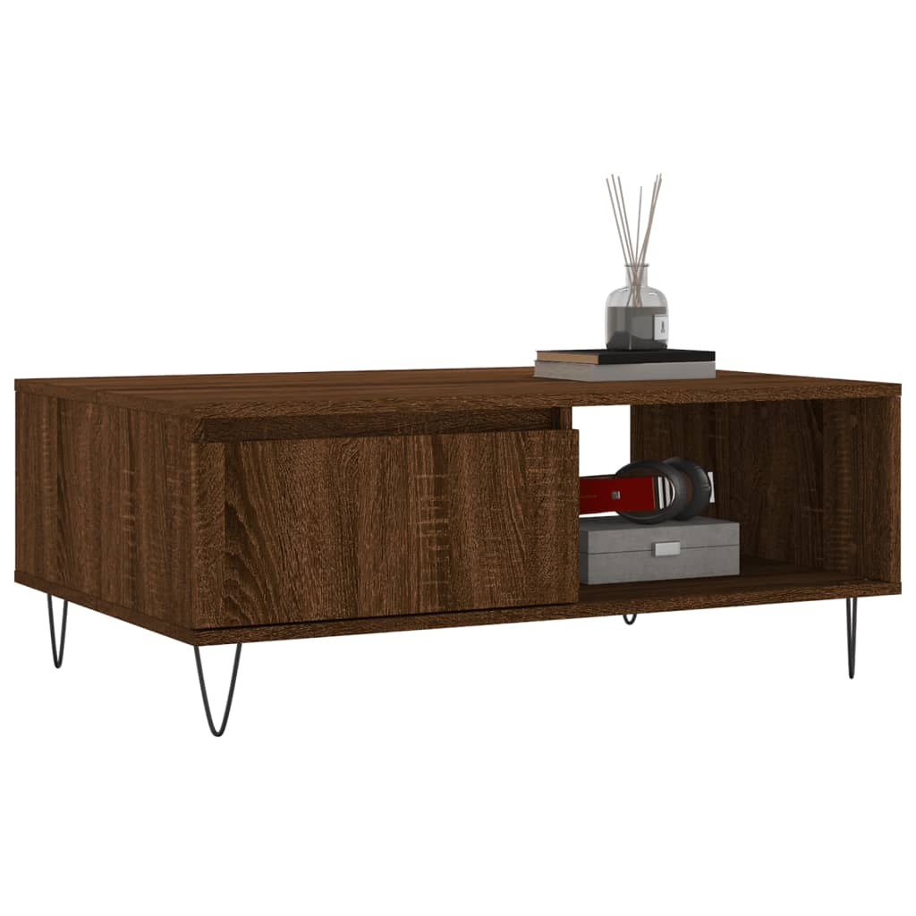 Coffee Table 90X60X35 Cm Engineered Wood