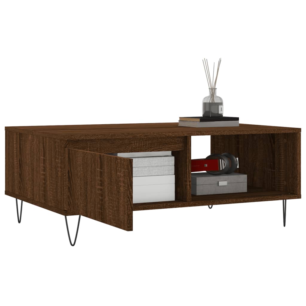 Coffee Table 90X60X35 Cm Engineered Wood