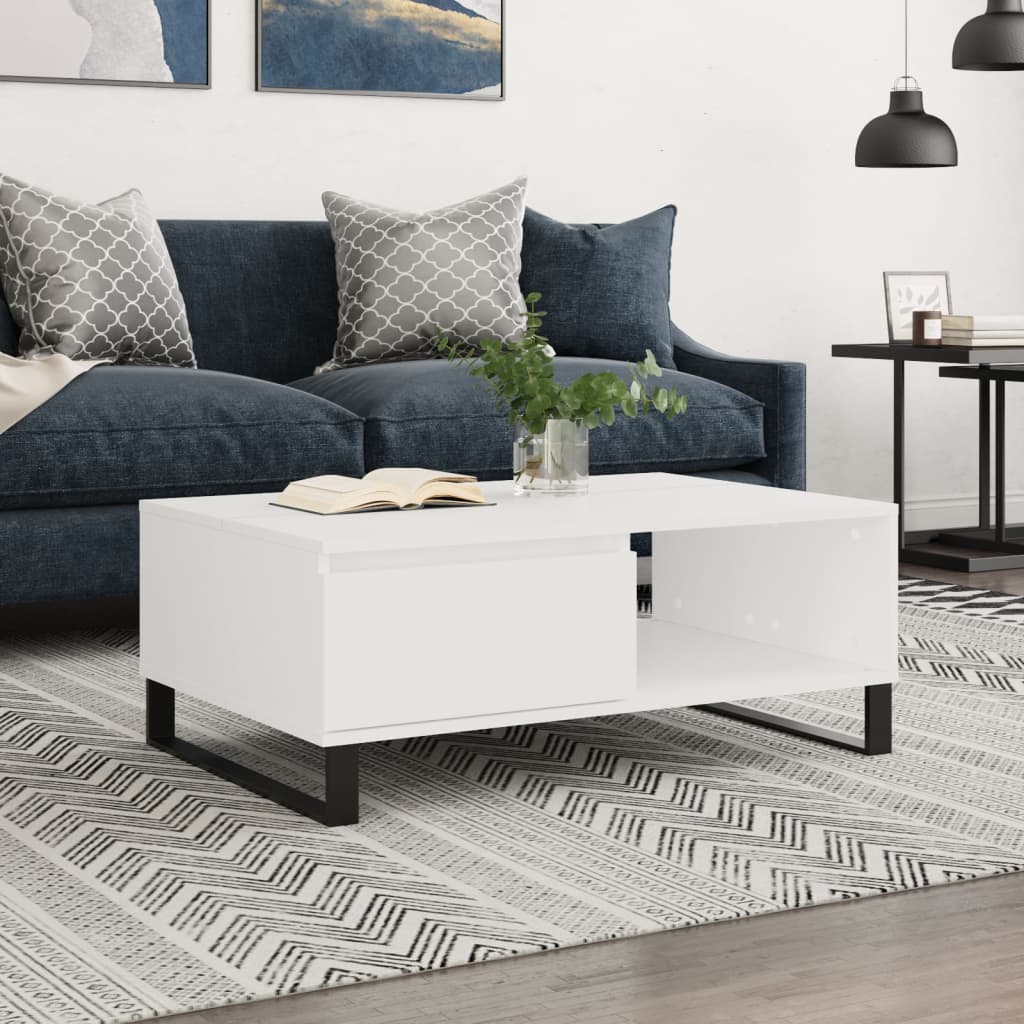 Coffee Table 90X60X35 Cm Engineered Wood