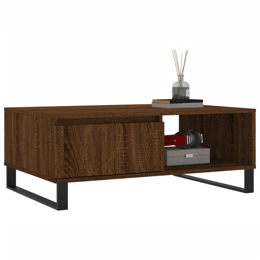 Coffee Table 90X60X35 Cm Engineered Wood