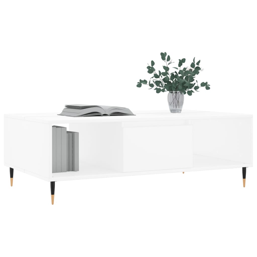 Coffee Table 104X60X35 Cm Engineered Wood