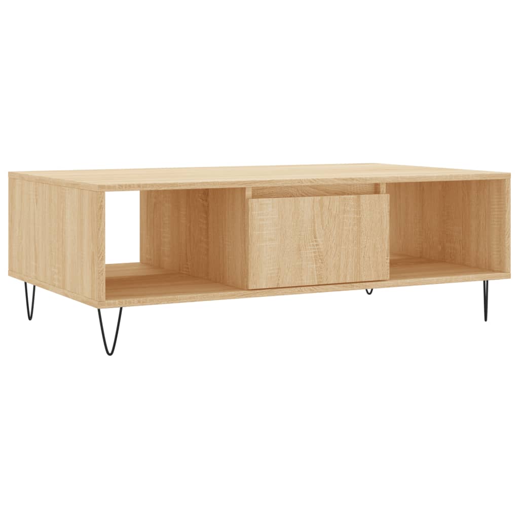 Coffee Table 104X60X35 Cm Engineered Wood